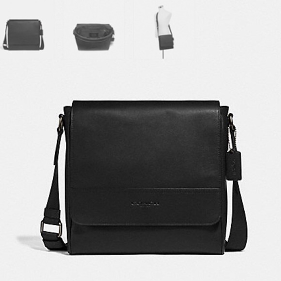 COACH Men’s Messenger Bag - Picture 1 of 3